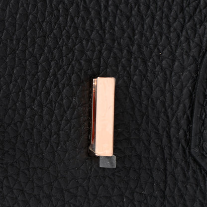 Hermes Togo Birkin 25 Black 27 of 34