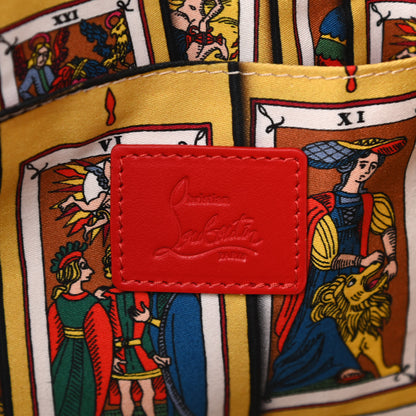 Christian Louboutin Canvas Embroidered Calfskin Caracaba Tote Multicolor 6 of 9