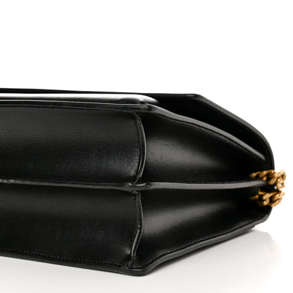 Saint Laurent Calfskin Large Monogram Sunset Black 10 of 13