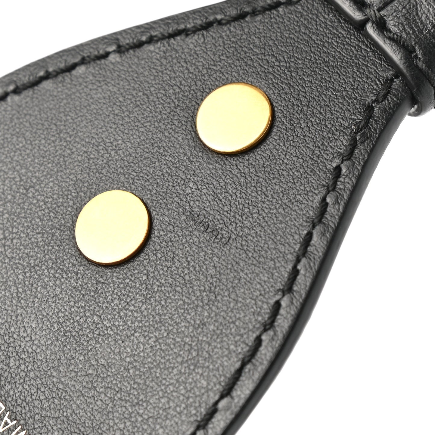 Canvas Embroidered Shoulder Strap Blue