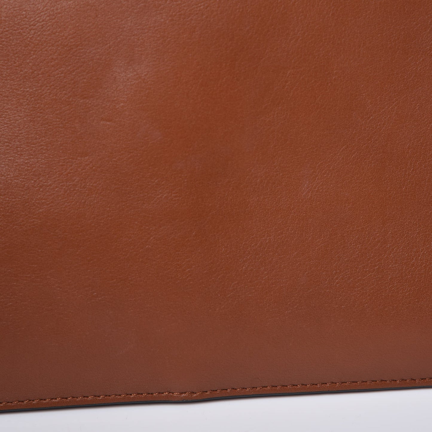 Suede Calfskin Medium Faye Shoulder Bag Tobacco