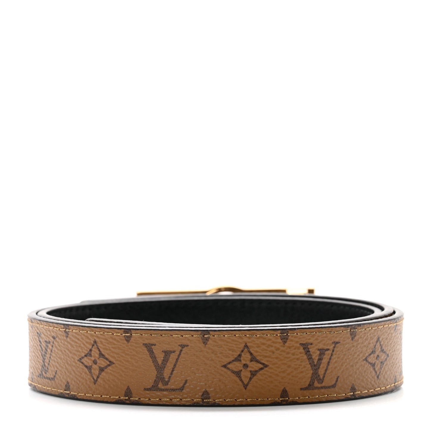 Monogram 25mm Dauphine Reversible Belt 85 34 Black