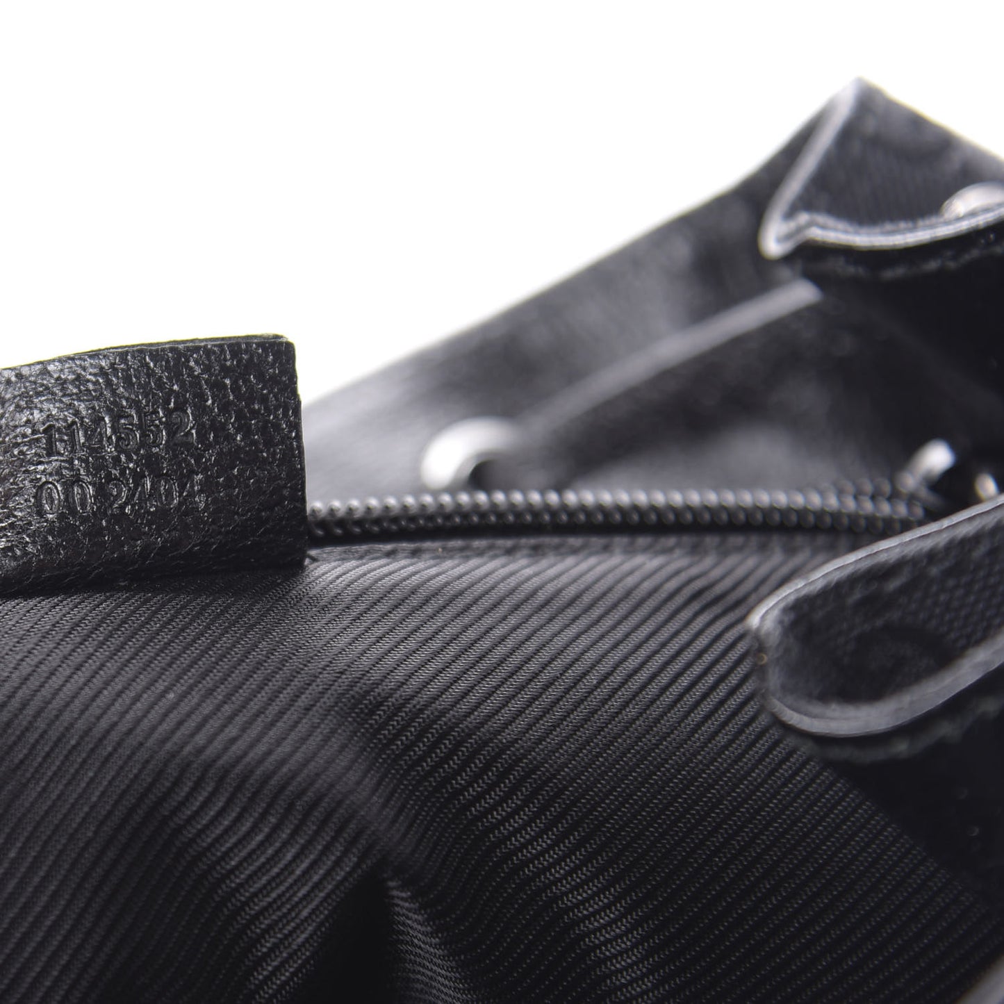 GG Monogram Single Buckle Backpack Black