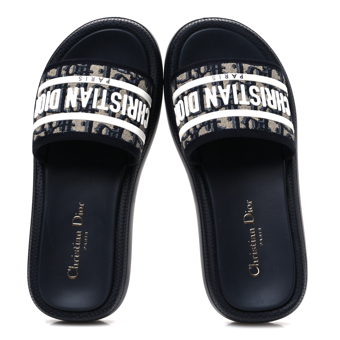 Oblique D-Way Platform Sandals 38.5 Blue