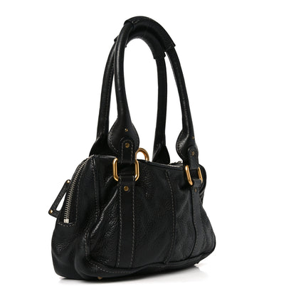 Chloe Calfskin Paddington Small Shoulder Bag Black 3 of 10