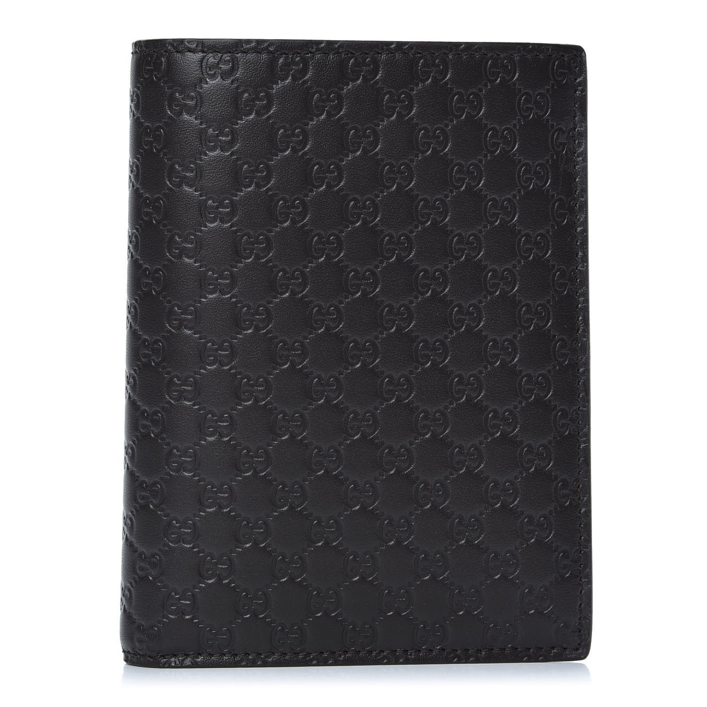 Microguccissima Passport Case Black