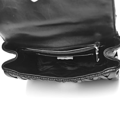 Miu Miu Nappa Matelasse Flap Black 5 of 13