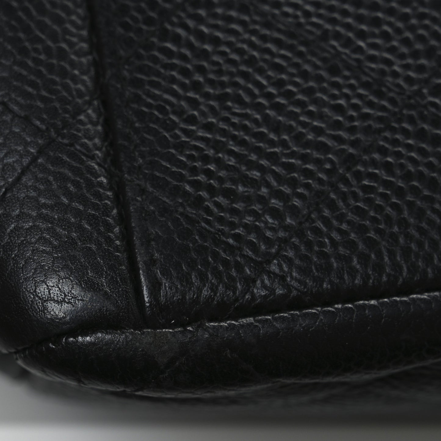 Caviar Quilted Maxi Double Flap Black