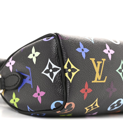 Louis Vuitton LV X TM Monogram Multicolor Nano Speedy Black 8 of 9