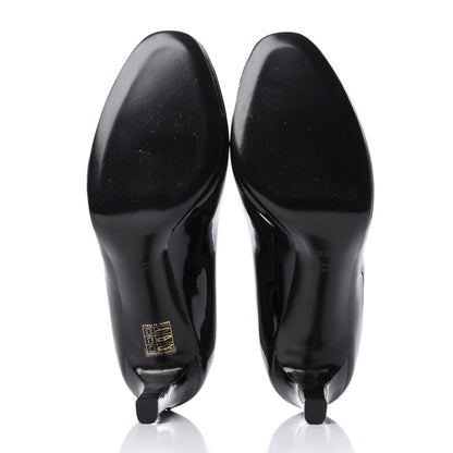 Gucci Patent Calfskin Pumps 36.5 Black 5 of 11