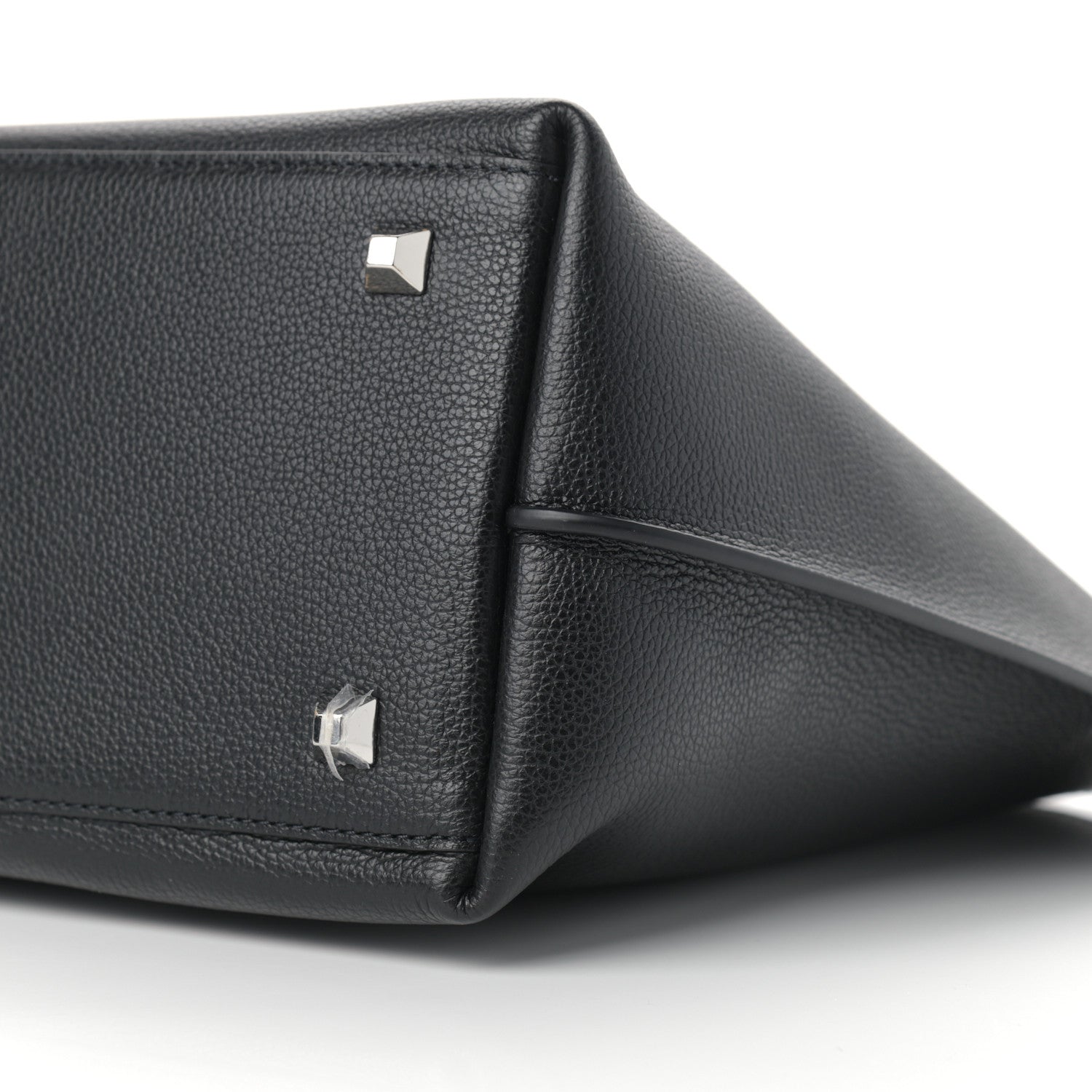 MCM Grained Calfskin Medium Yris Shopper Tote Black 8 of 9