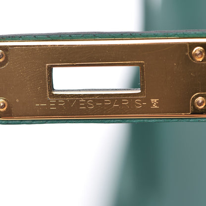 Hermes Epsom Birkin 35 Vert Vertigo 28 of 38