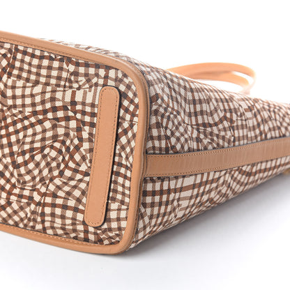MCM Visetos Medium Liz Reversible Shopper Tote Cognac 14 of 15