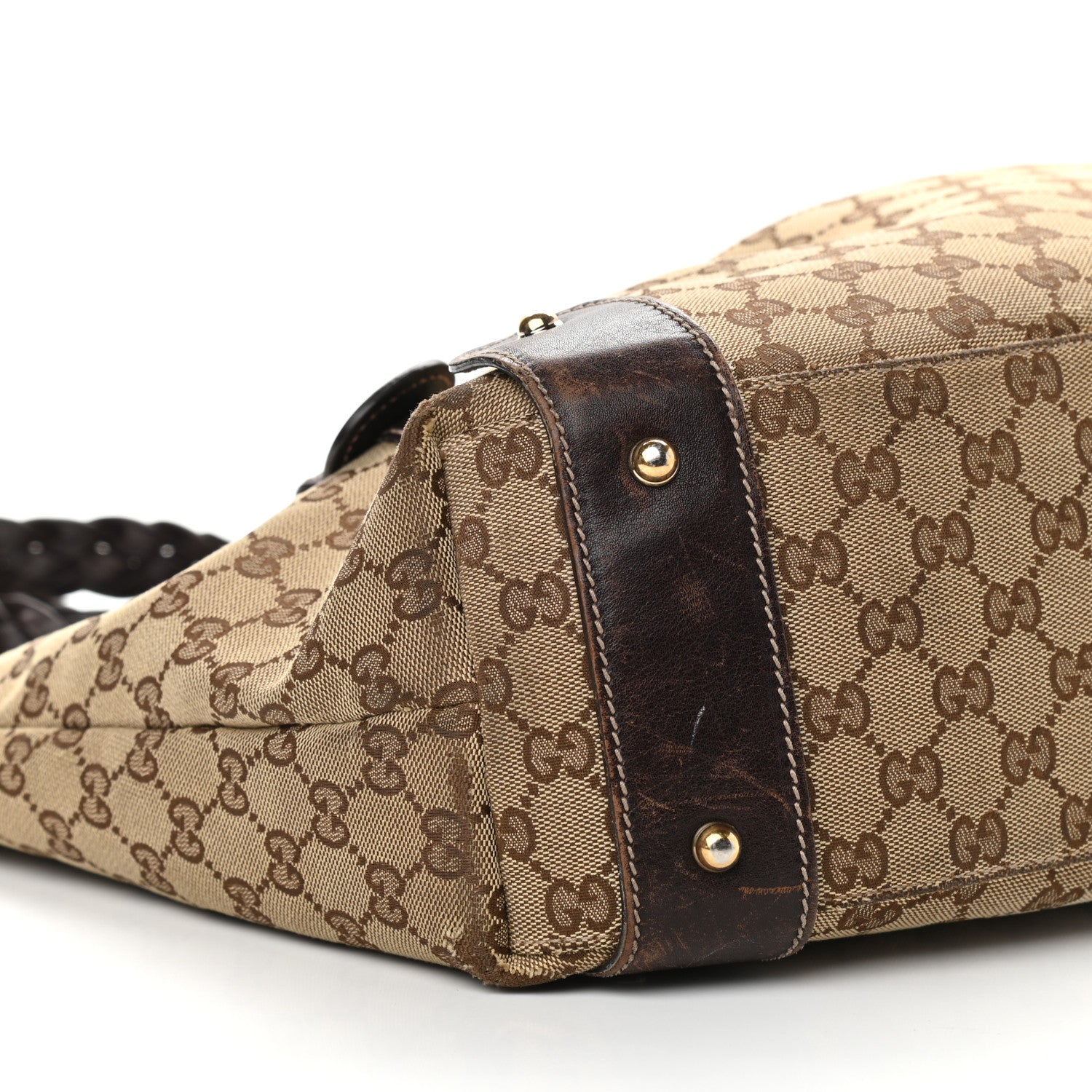 Gucci Monogram Medium Pelham Shoulder Bag Dark Brown 8 of 14