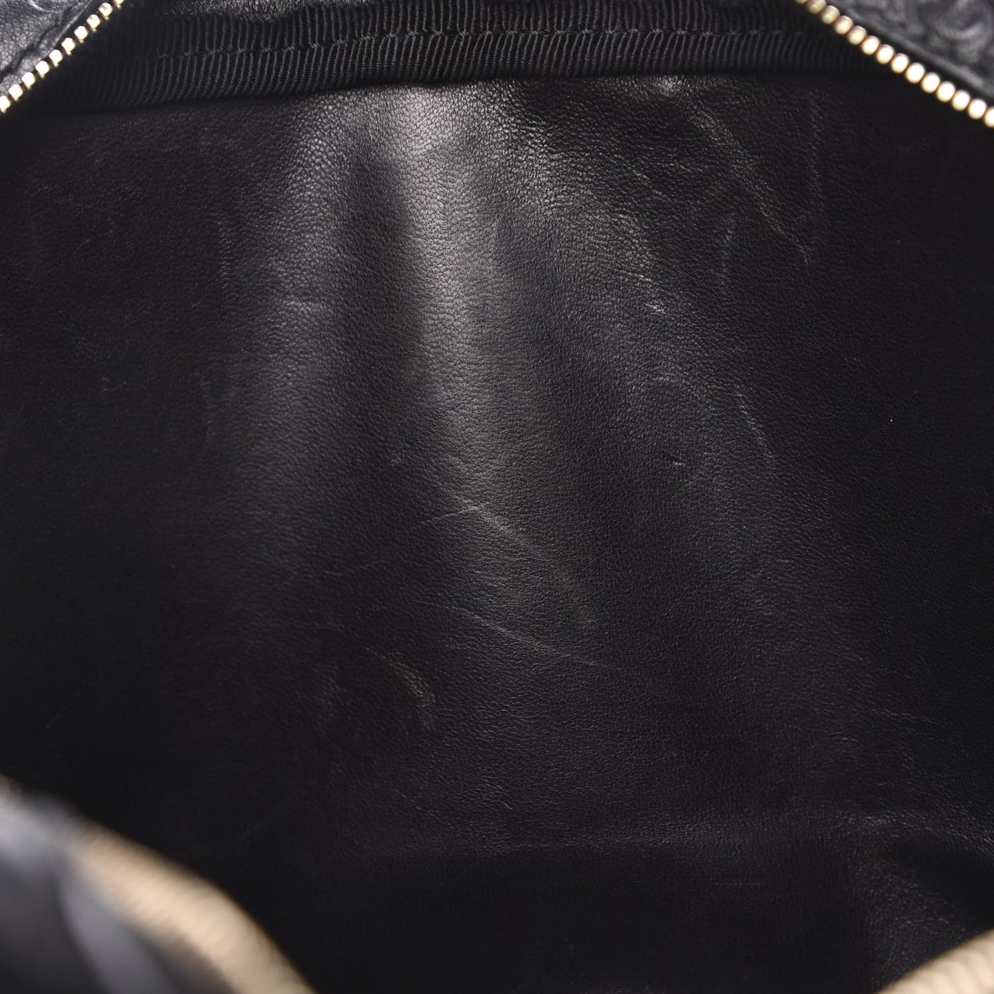 Guccissima Zip Clutch Black