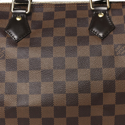 Louis Vuitton Damier Ebene Speedy 30 10 of 12