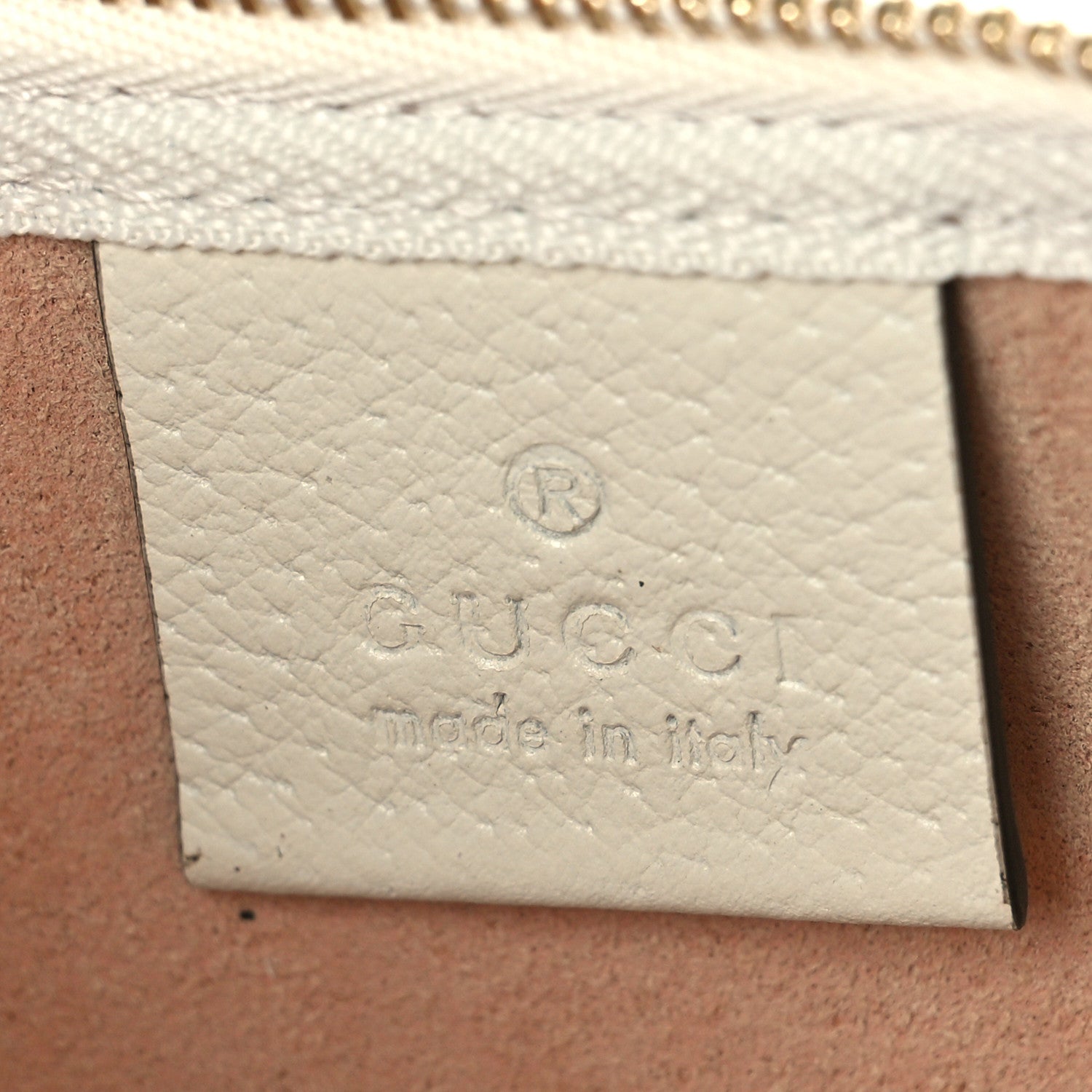 Gucci GG Supreme Monogram Flora Ophidia Pouch White 5 of 9