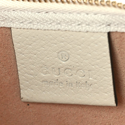 Gucci GG Supreme Monogram Flora Ophidia Pouch White 5 of 9