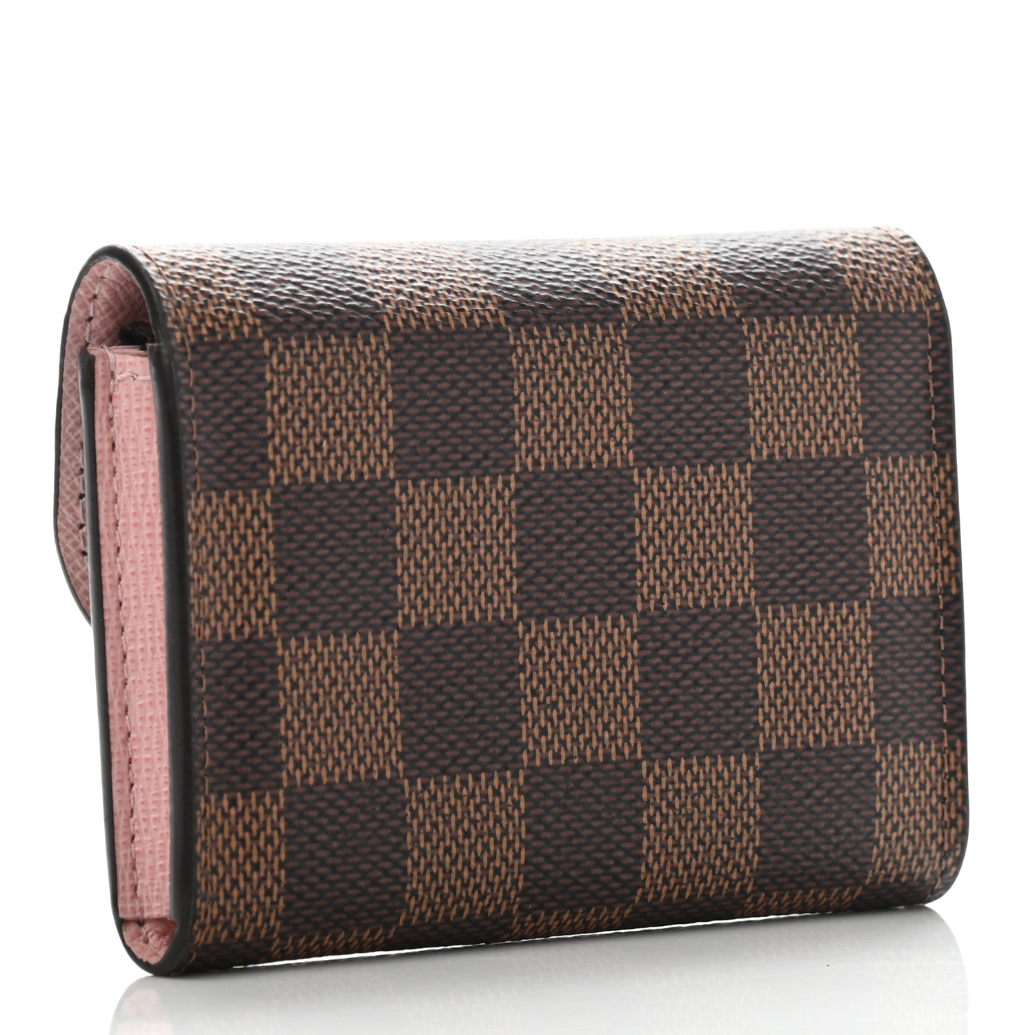 Louis Vuitton Damier Ebene Rosalie Coin Purse Rose Ballerine 3 of 10