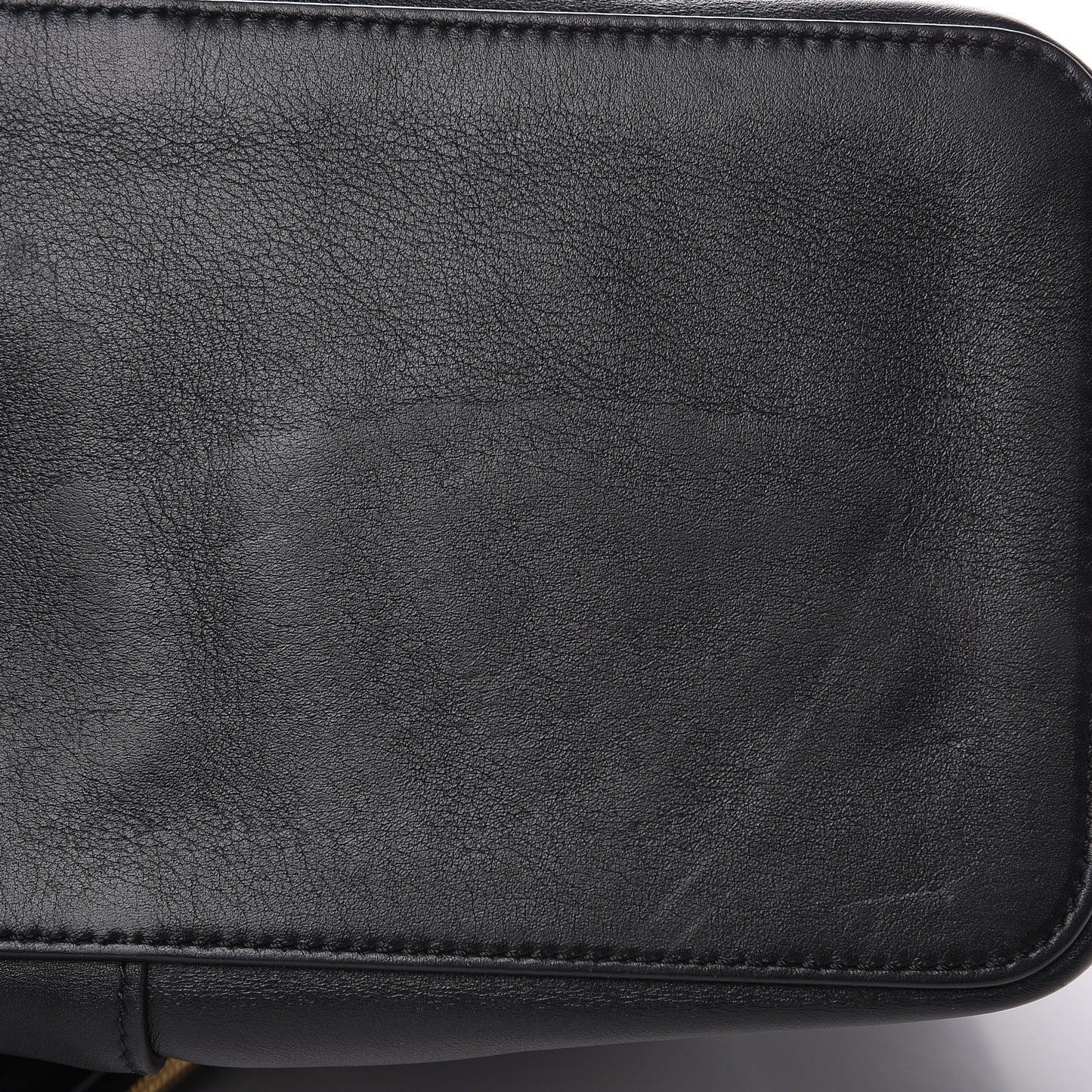 Calfskin Gala Medum Bucket Bag Black