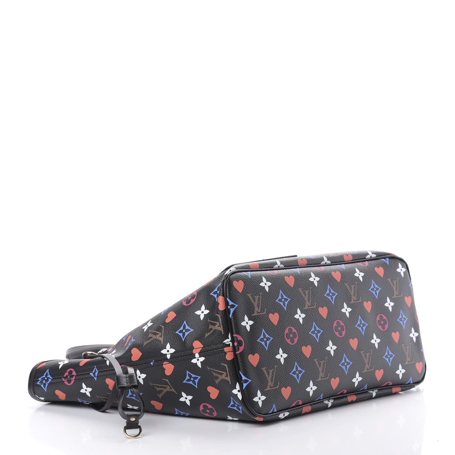 Louis Vuitton Game On Neverfull MM Black 4 of 10