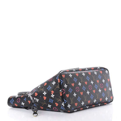 Louis Vuitton Game On Neverfull MM Black 4 of 10