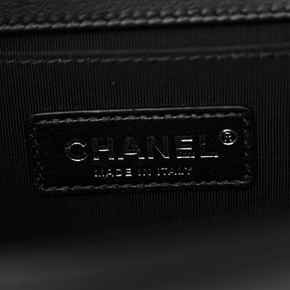 Chanel Lambskin Quilted Medium Boy Flap Black 6 of 11