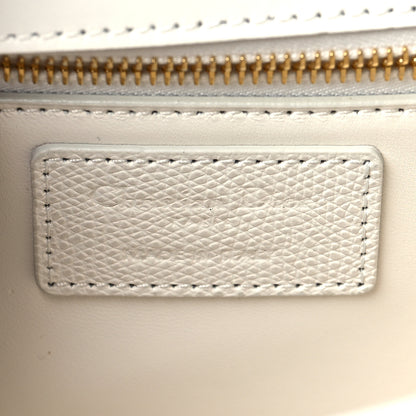 Christian Dior Ultra Matte Grained Calfskin 30 Montaigne Flap Bag White 8 of 12