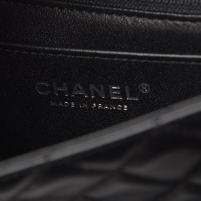 Chanel Lambskin Quilted Mini Rectangular Flap Black 6 of 8