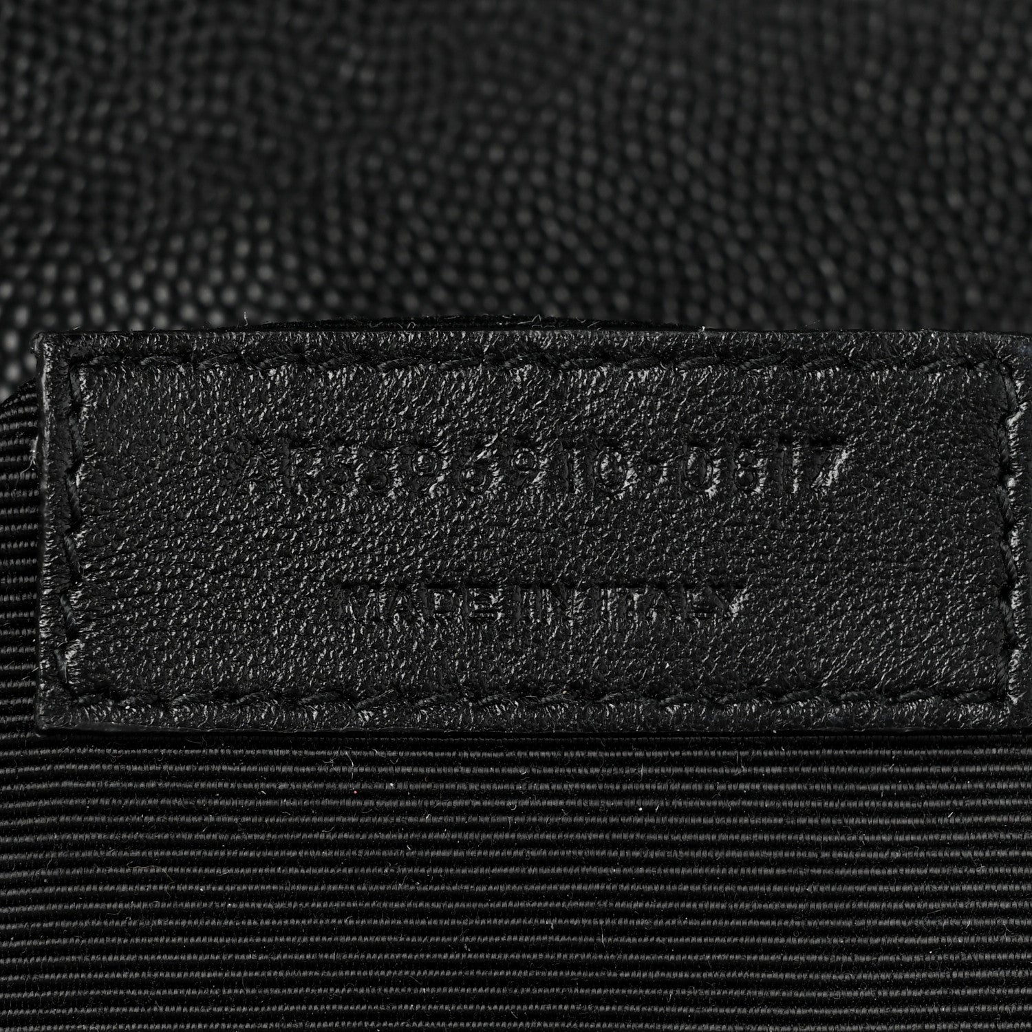 Saint Laurent Grain De Poudre Matelasse Chevron Large Monogram Satchel Black 7 of 15