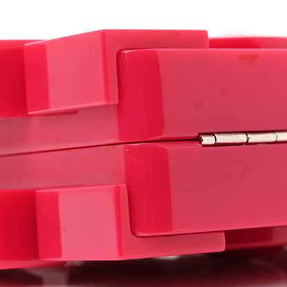 Chanel Plexiglass Boy Brick Lego Clutch Pink 10 of 13