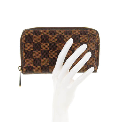 Louis Vuitton Damier Ebene Zippy Compact Wallet 2 of 8