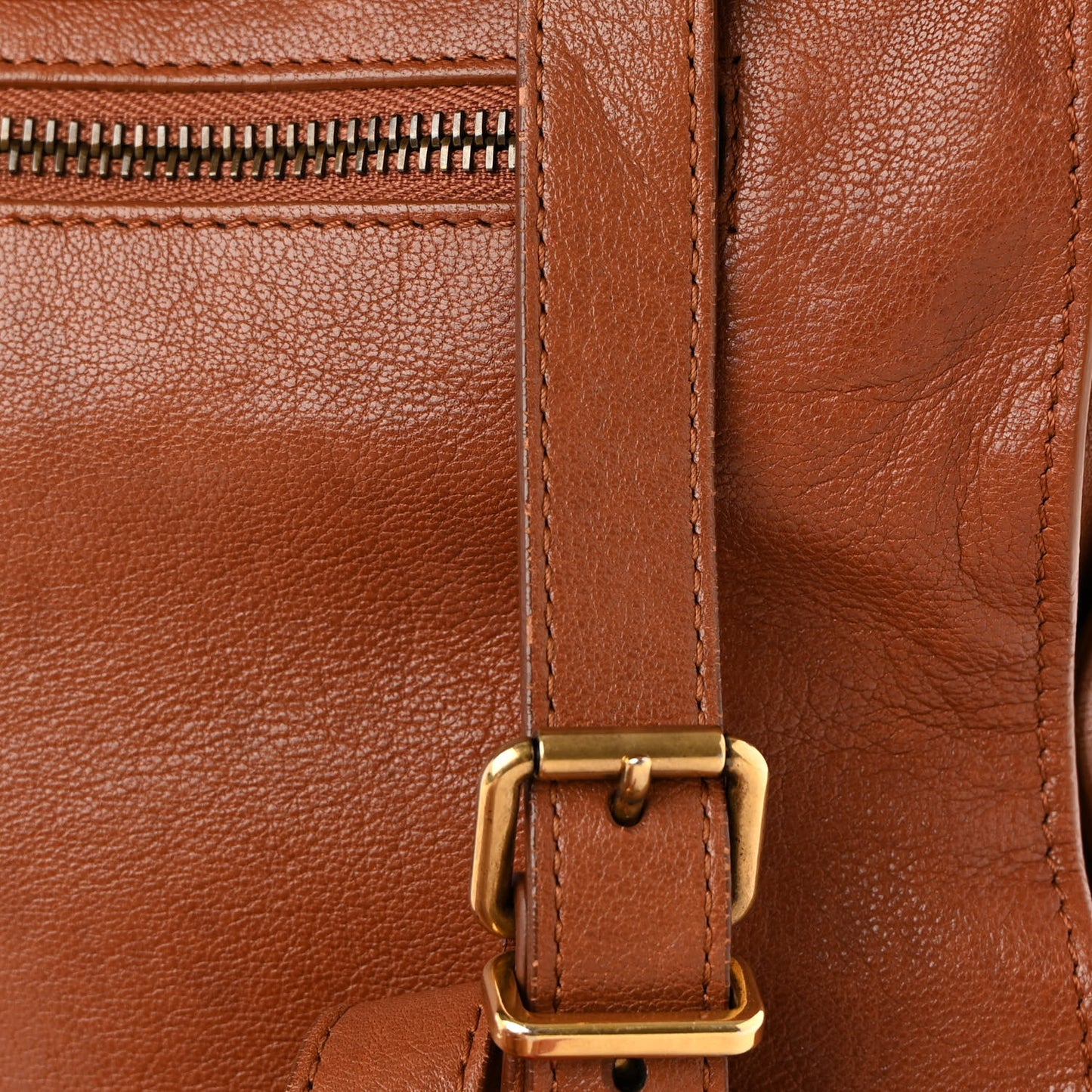 Lambskin Medium PS1 Satchel Saddle