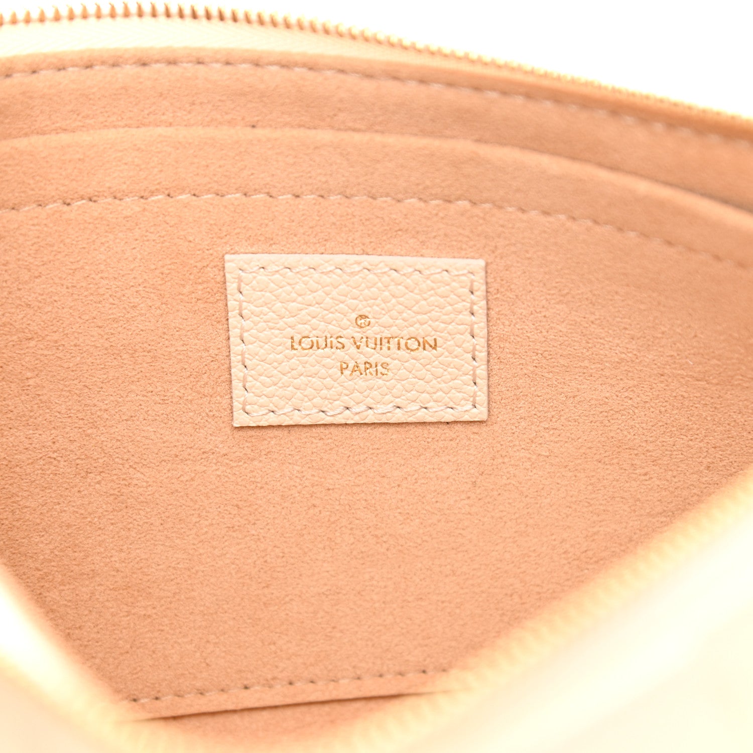 Louis Vuitton Empreinte Monogram Giant Multi Pochette Accessories Large Pochette Cream 5 of 8
