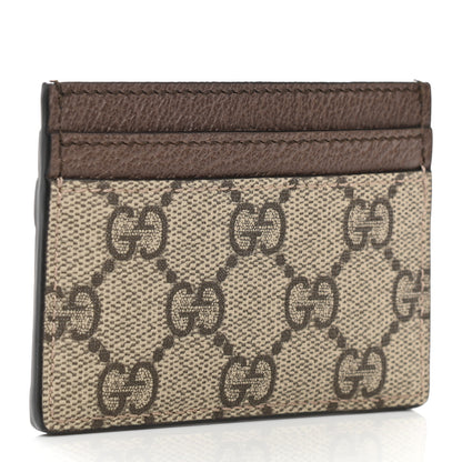 Gucci GG Supreme Monogram Ophidia Card Holder Brown 3 of 7