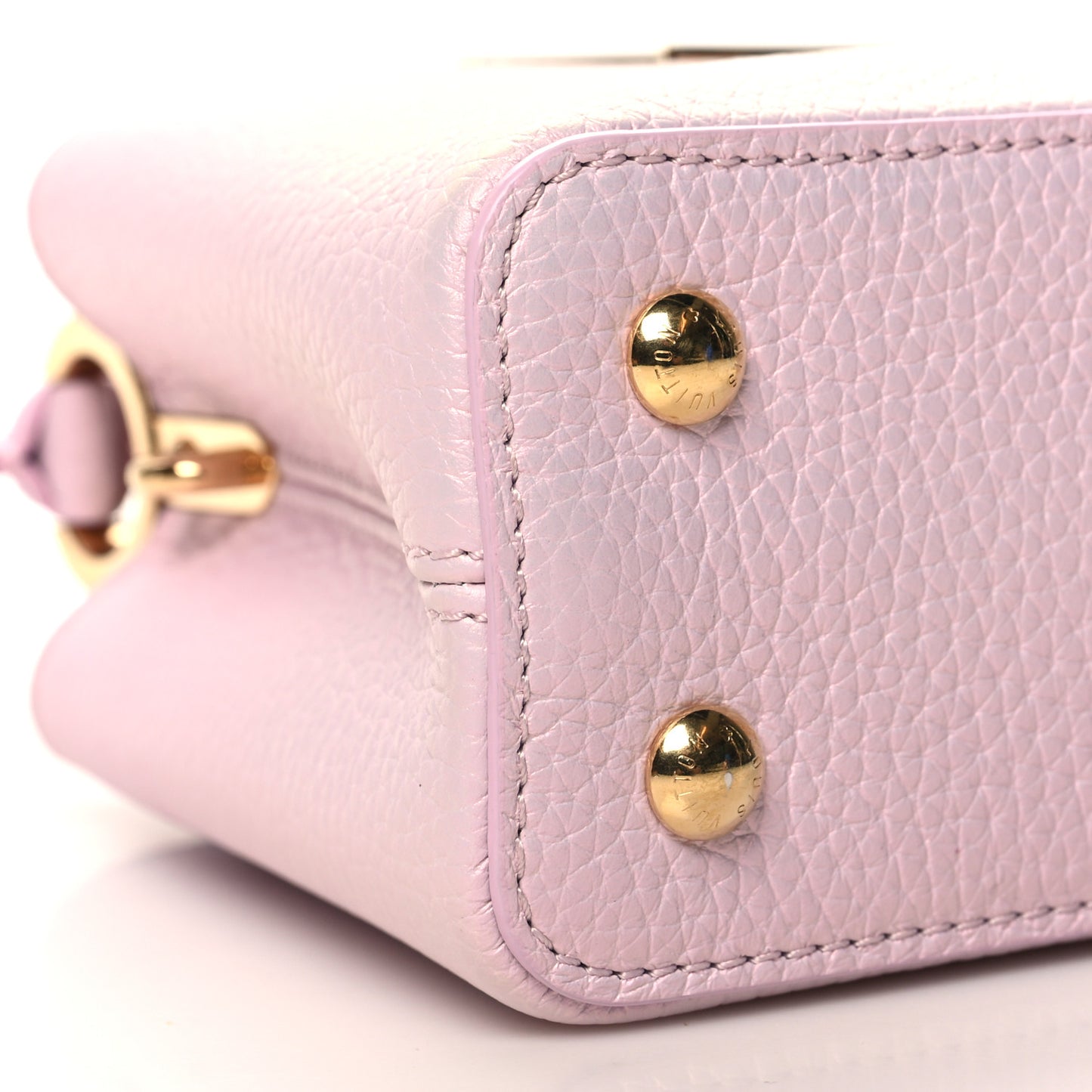 Taurillon LV Ski Capucines Mini Pearly Lilac