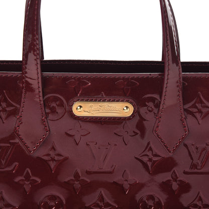 Louis Vuitton Vernis Wilshire PM Rouge Fauviste 8 of 8