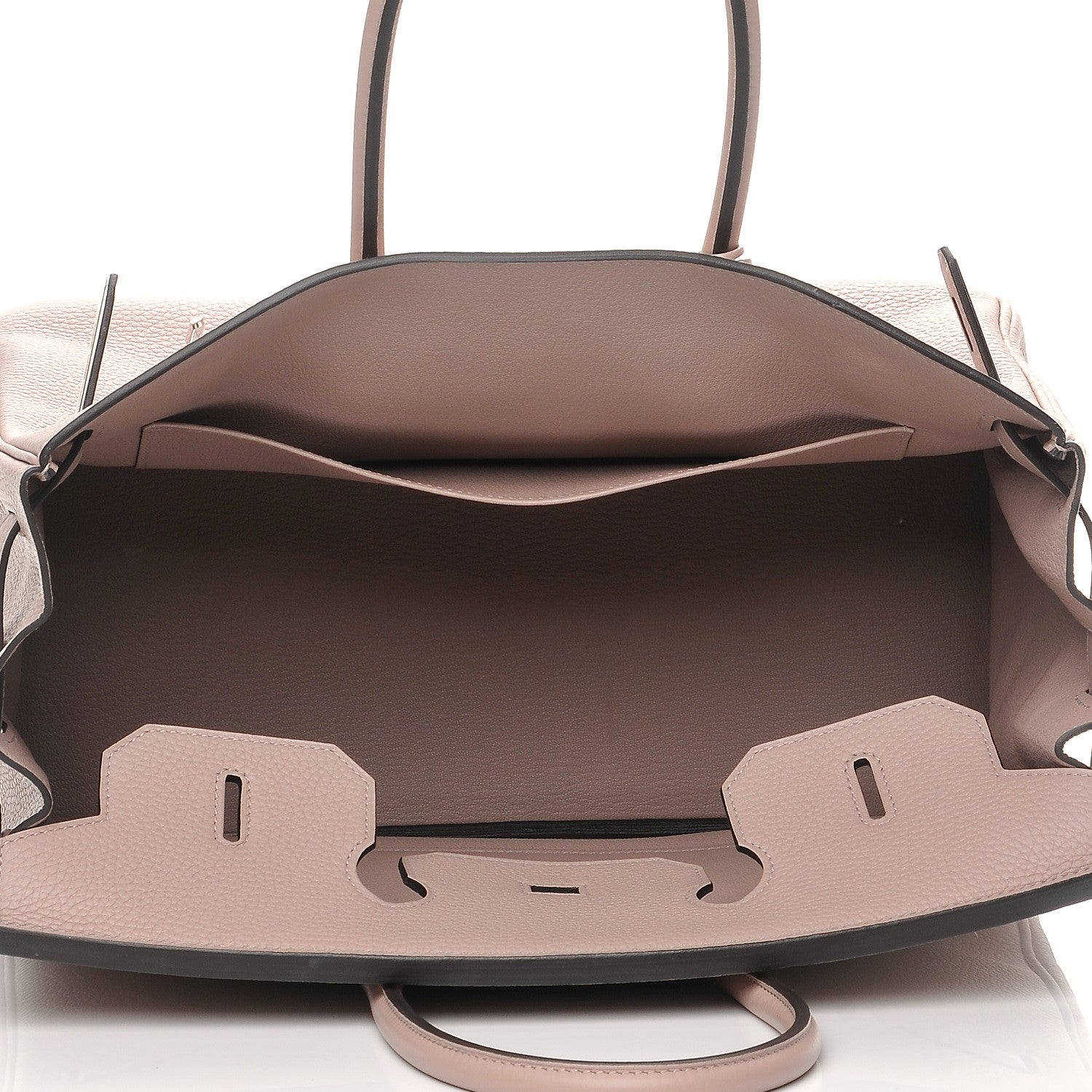 Hermes Taurillon Clemence Birkin 35 Glycine 5 of 7