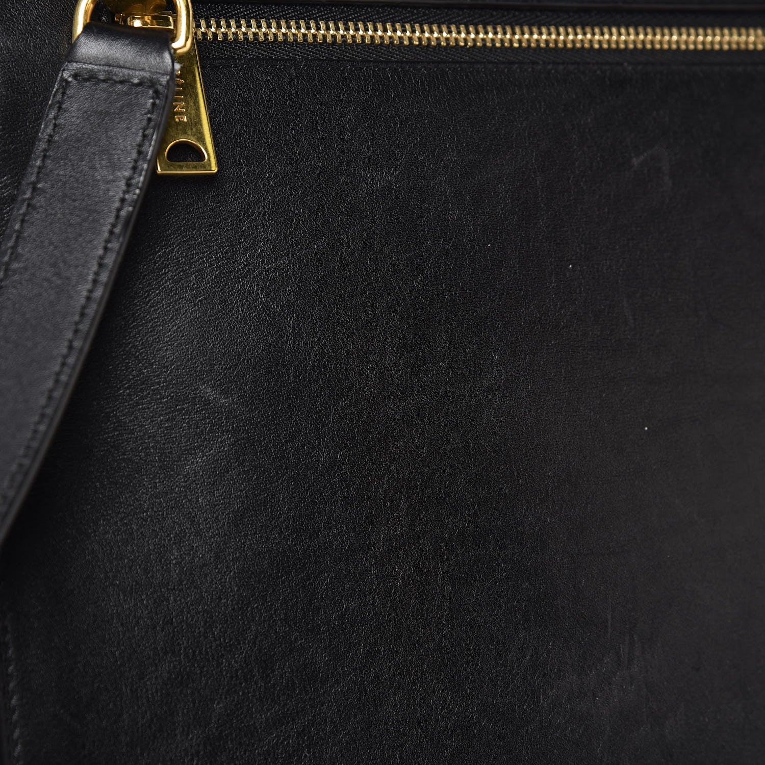 Celine Smooth Calfskin Medium Trapeze Black 16 of 16