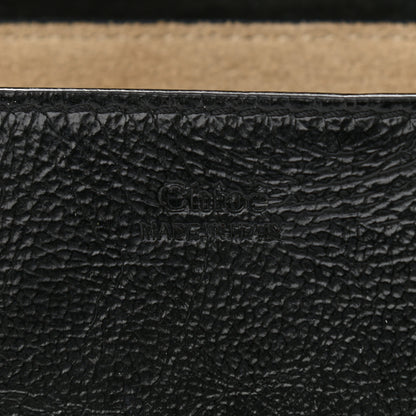 Chloe Grained Patent Drew Shoulder Bag Black 6 of 8