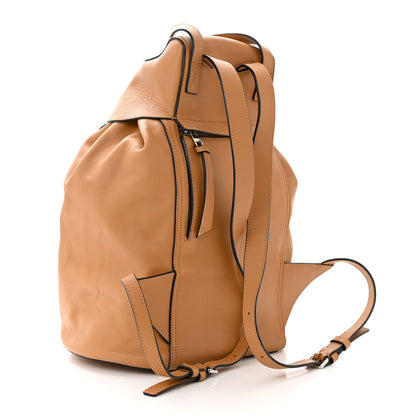 Loewe Calfskin Belt Backpack Tan 3 of 12