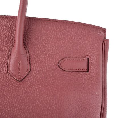 Hermes Taurillon Clemence Birkin 35 Bois de Rose 11 of 34