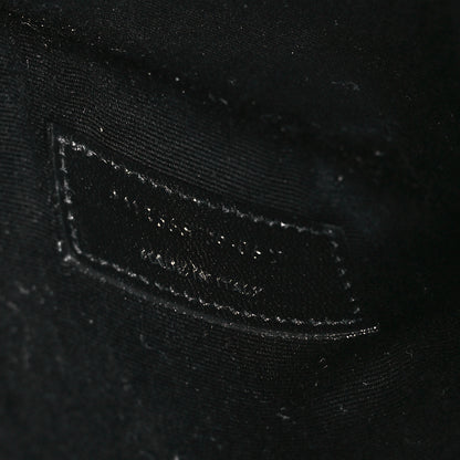 Saint Laurent Grain De Poudre Uptown Pouch Black 7 of 10
