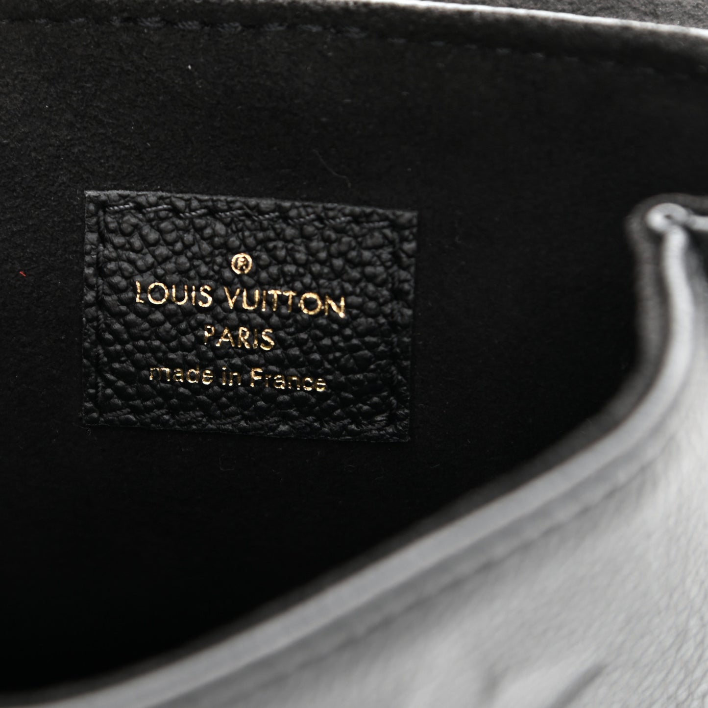 Empreinte Monogram Giant Tiny Backpack Black