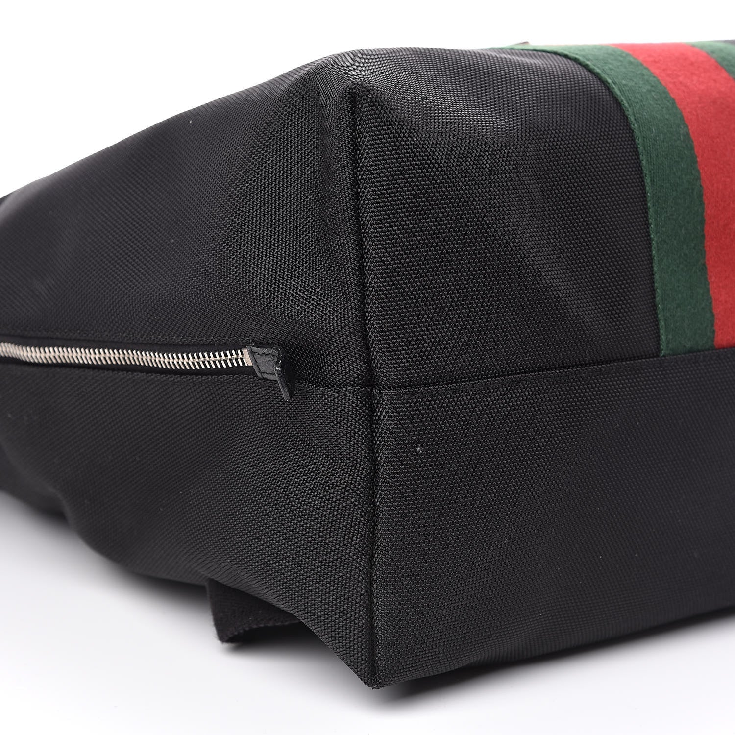 Gucci Techno Canvas Web Single Buckle Backpack Black 8 of 14