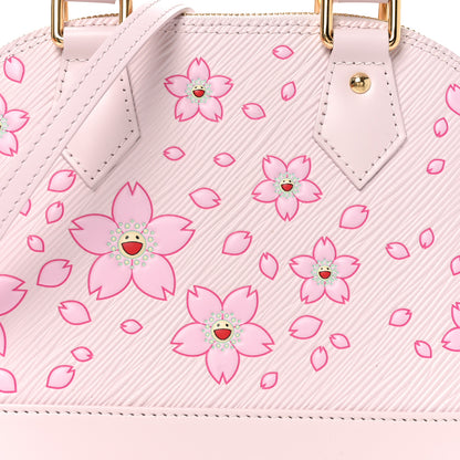 Louis Vuitton LV X TM Epi Cherry Blossom Alma BB Pink 7 of 9