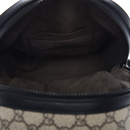 Gucci GG Supreme Monogram Small Eden Day Backpack Black 5 of 8