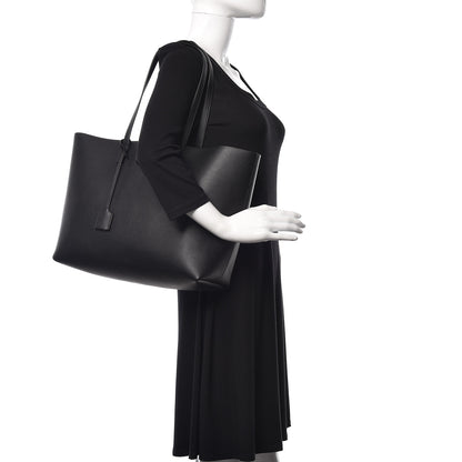 Saint Laurent Calfskin Large Shopping Tote Black 2 of 11