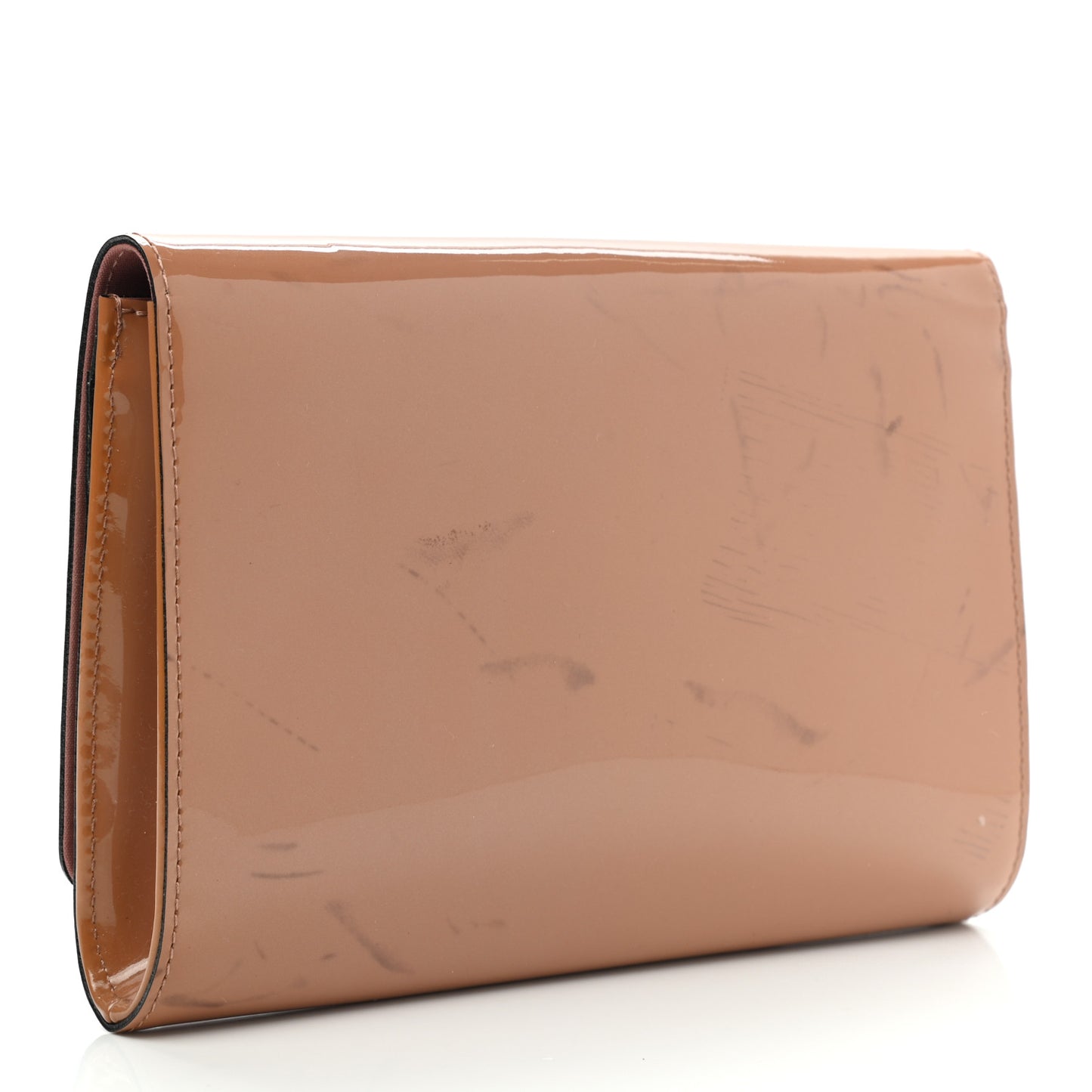 Patent Louise New Sobe Clutch Rose Velours