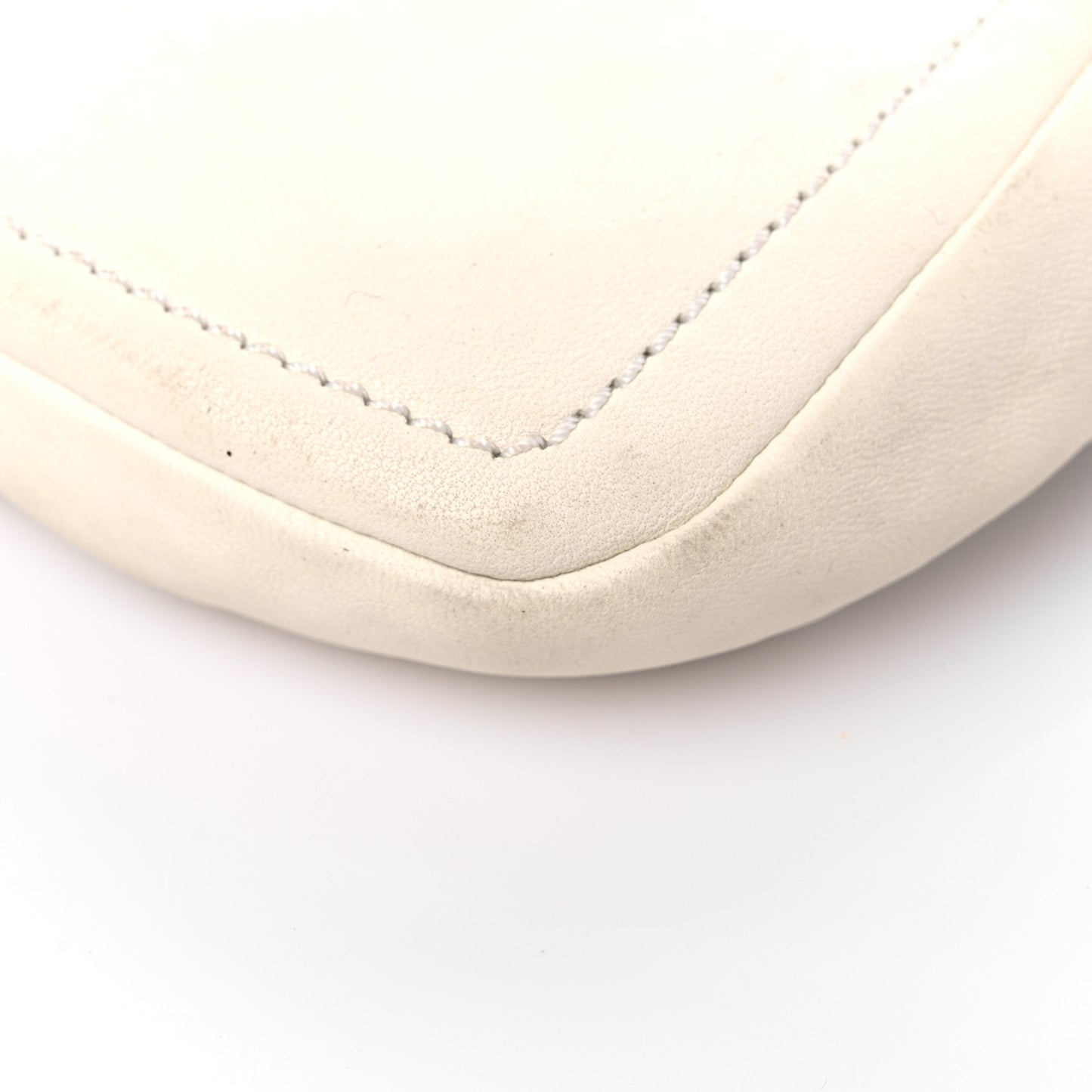 Lambskin Medium Madison Flap White